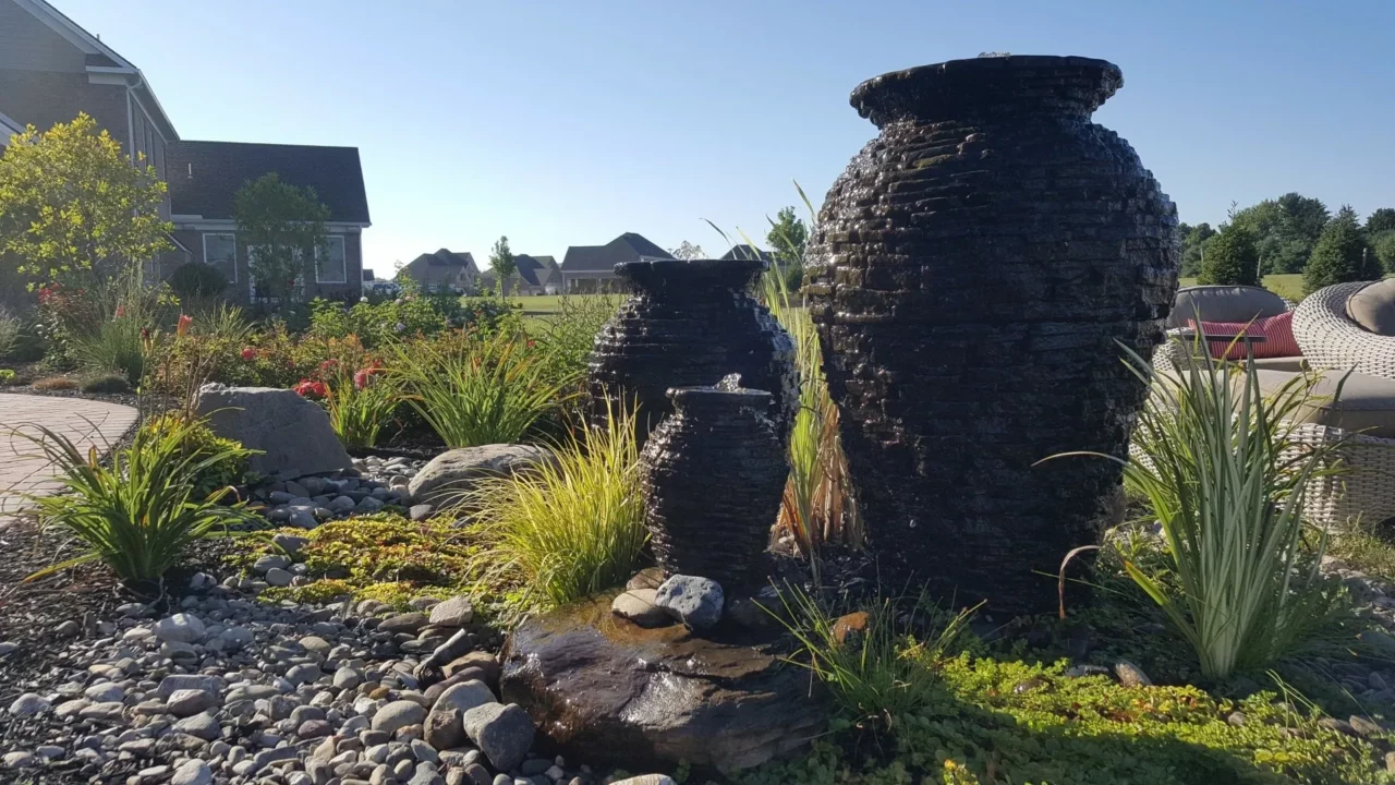 A waterfall you hear from the patio — portfolio photo 1