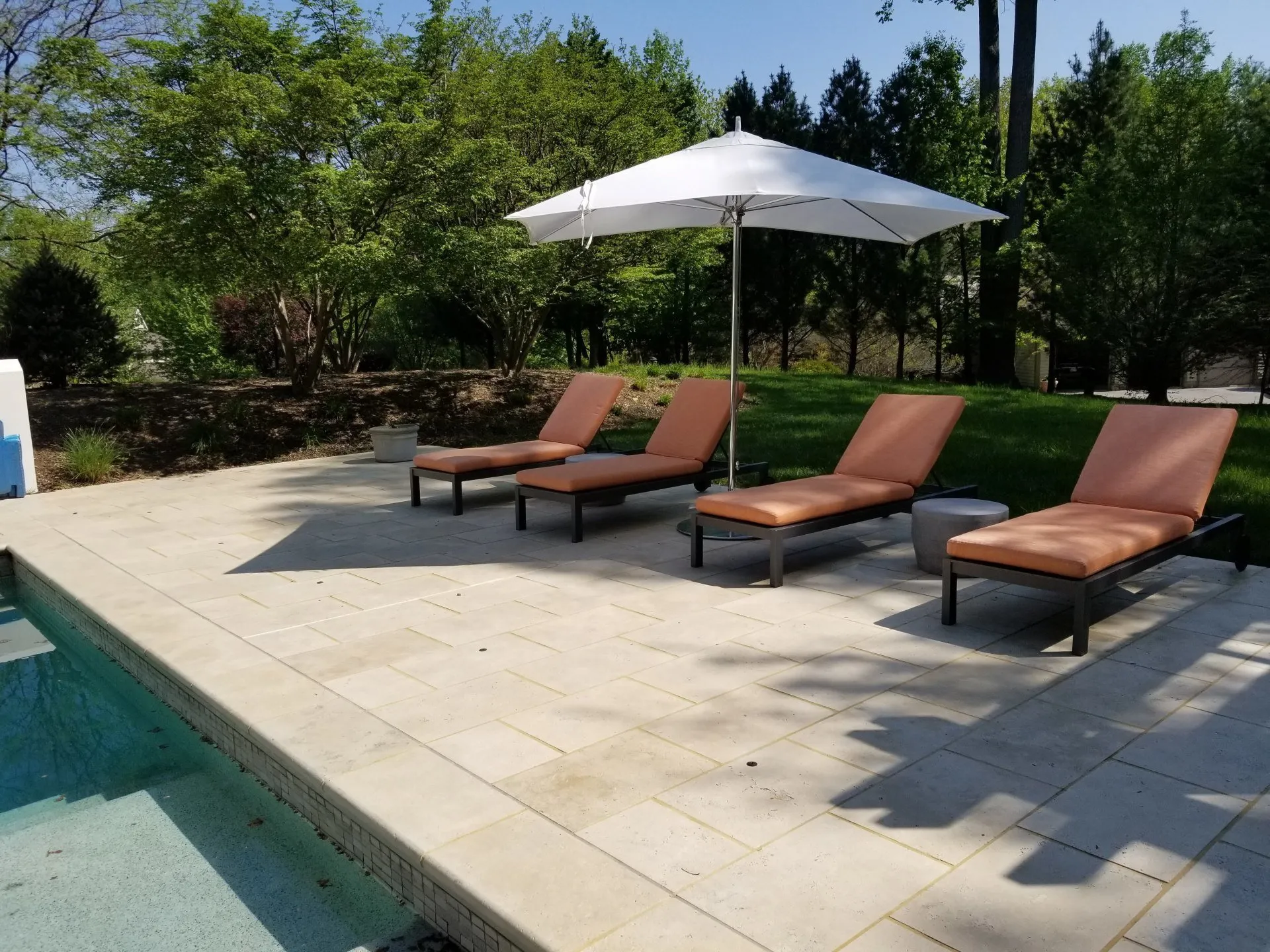 Hardscape Design & Installation on a Garden Creations project