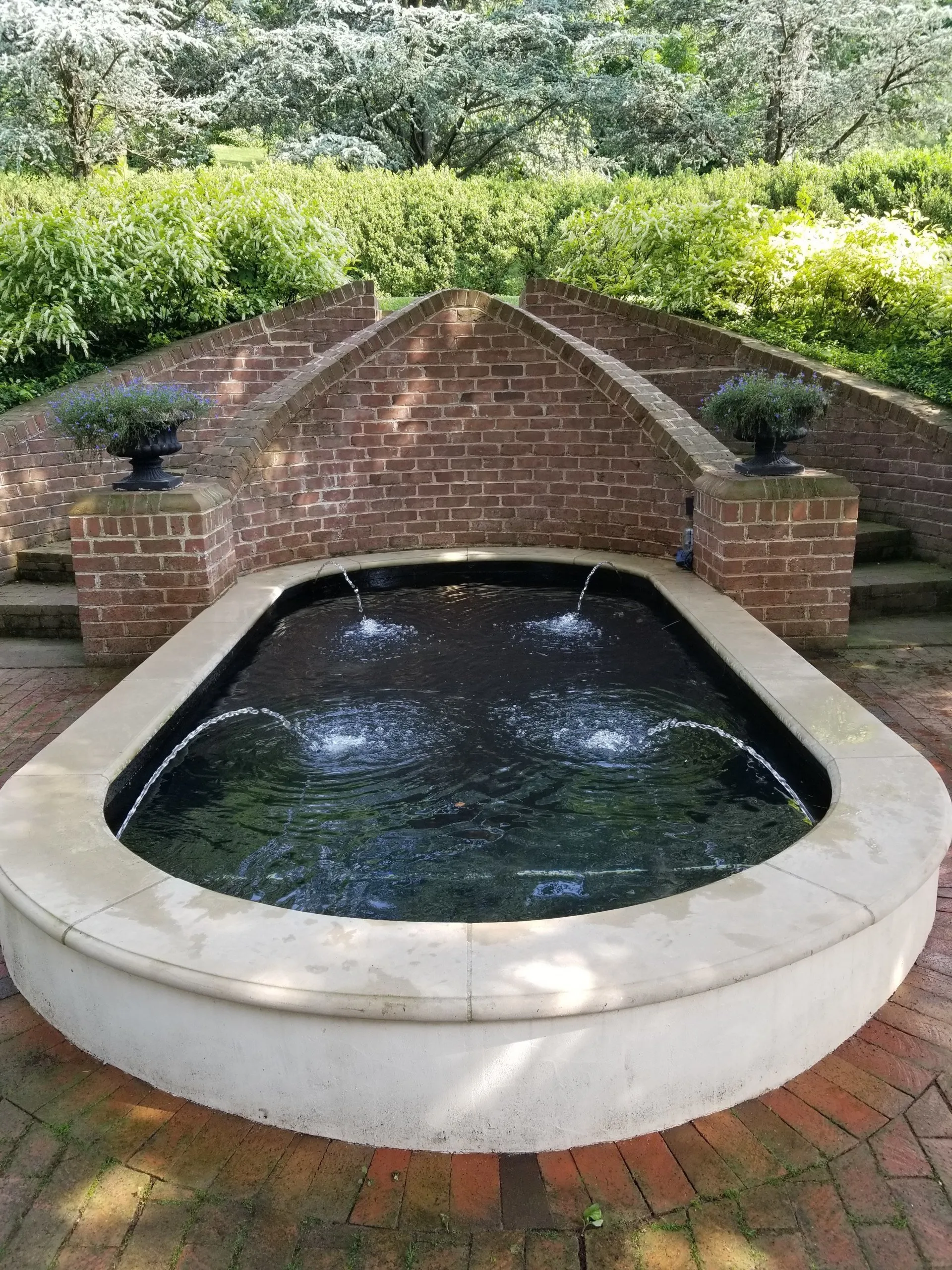 Water Features on a Garden Creations project