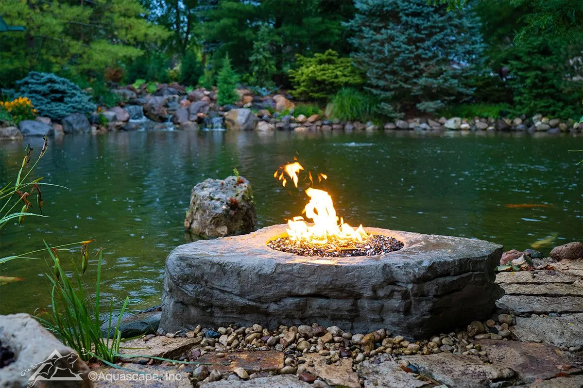Fire Features on a Garden Creations project